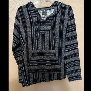 Original Senor Lopez pullover “poncho” sweater. Mens size Small.